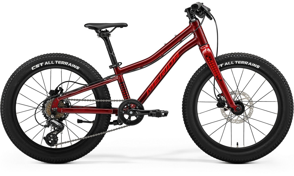 Bicycle Merida Matts J. 20+ I2 dark strawberry(race red-blk) 