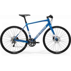 Велосипед Merida Speeder 300 III1 silk blue(dark silver)
