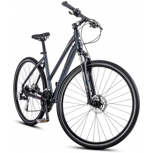 Bicycle Romet Orkan 5 D 2025 graphite-silver-pink