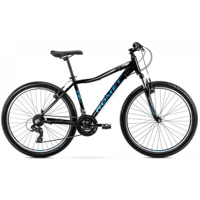 Bicycle Romet Rambler R6.0 JR 2024 black-blue-silver