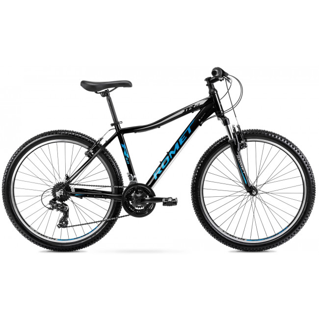 Bicycle Romet Rambler R6.0 JR 2025 black-blue-silver