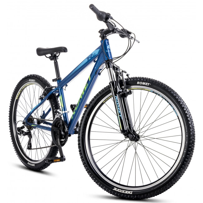 Bicycle Romet Rambler R6.0 2025 blue-lemon