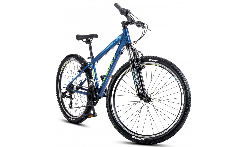 Bicycle Romet Rambler R6.0 2025 blue-lemon - 1