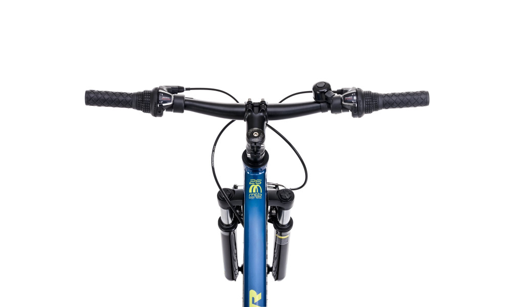 Bicycle Romet Rambler R6.0 2025 blue-lemon - 6