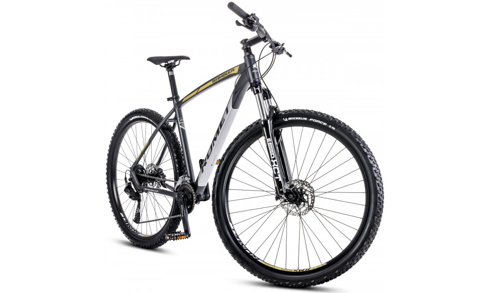 Bicycle Romet Rambler R9.4 CS 2024 graphite-gold - 1