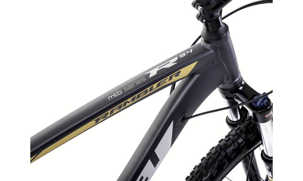 Bicycle Romet Rambler R9.4 CS 2024 graphite-gold - 7