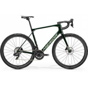 Велосипед Merida Scultura Endurance 9000 II2 transparent green(slv-green)