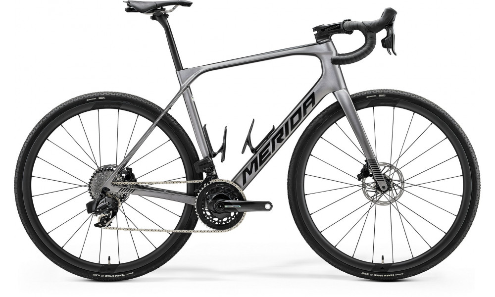 Bicycle Merida Scultura Endurance GR 8000 II1 gunmetal grey(black) 