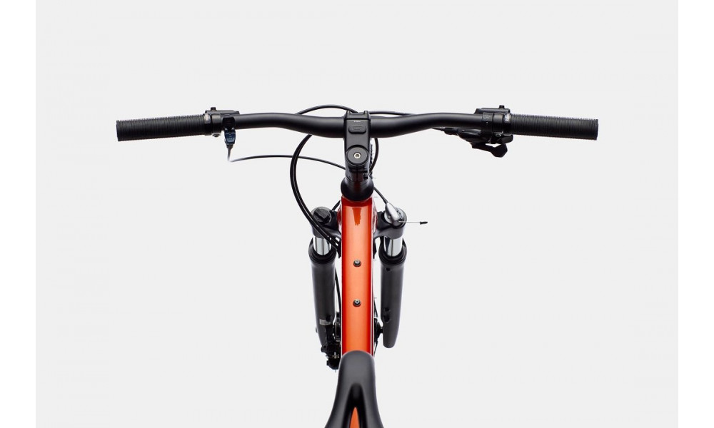 Велосипед Cannondale Quick CX 1 Womens saber orange-fine silver - 5