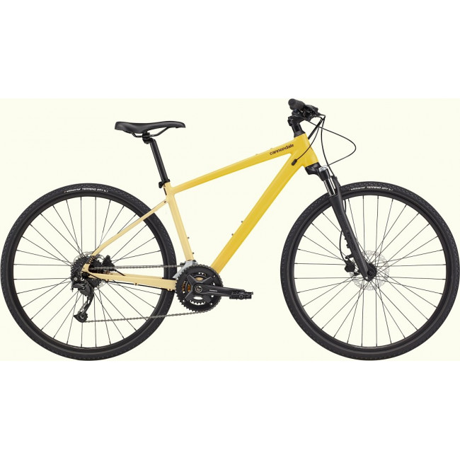 Bicycle Cannondale Quick CX 2 Womens laguna yellow-butter