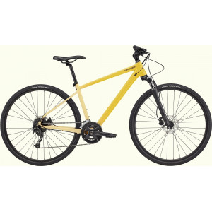 Bicycle Cannondale Quick CX 2 Womens laguna yellow-butter