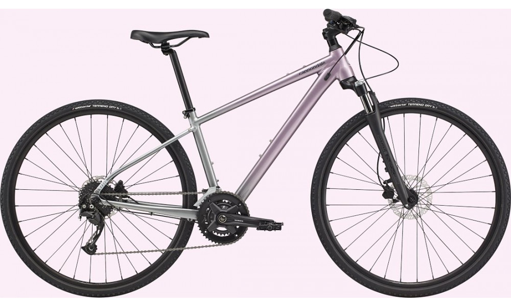 Bicycle Cannondale Quick CX 2 Womens lavender - 1