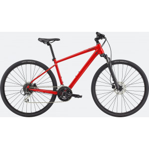 Bicycle Cannondale Quick CX 3 rally red