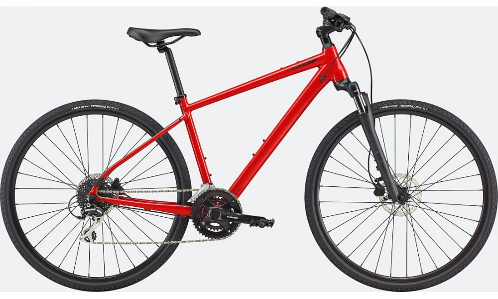 Велосипед Cannondale Quick CX 3 rally red - 1