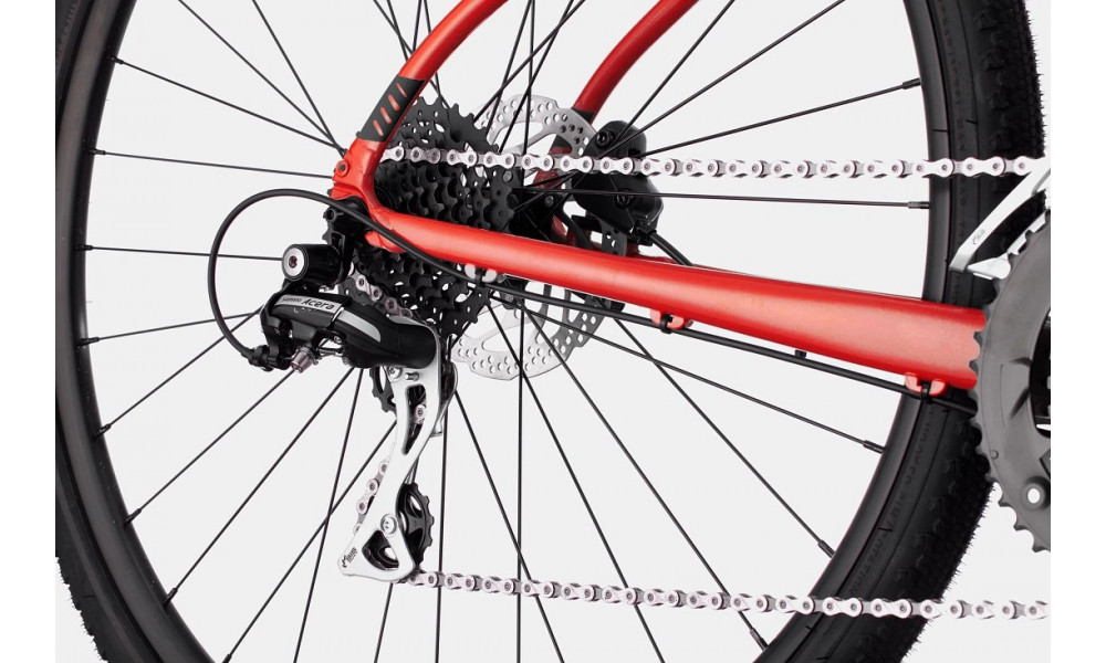 Велосипед Cannondale Quick CX 3 rally red - 4