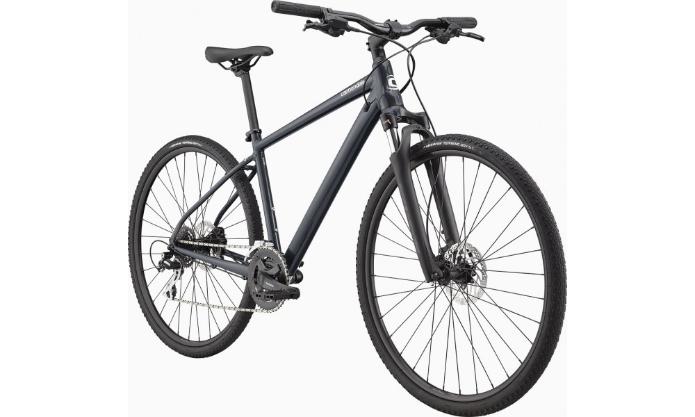 Bicycle Cannondale Quick CX 3 slate gray-alpine blue - 6