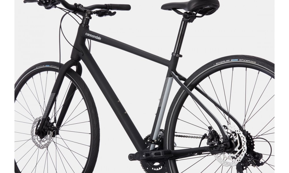 Велосипед Cannondale Quick Disc 5 matte black - 3