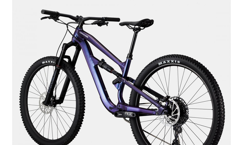 Bicycle Cannondale Habit 29" 3 purple haze - 4