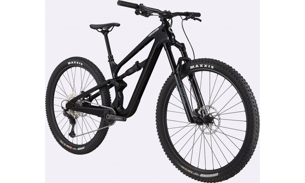 Велосипед Cannondale Habit 29" Carbon 2 black pearl - 8