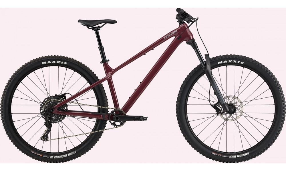 Bicycle Cannondale Habit 29" HT 2 black cherry - 1