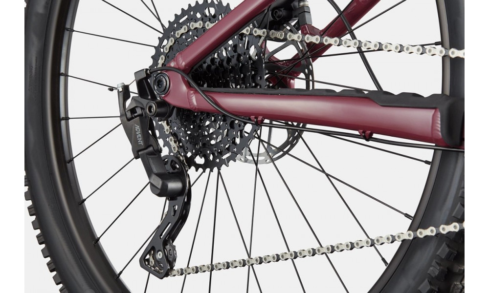 Bicycle Cannondale Habit 29" HT 2 black cherry - 4