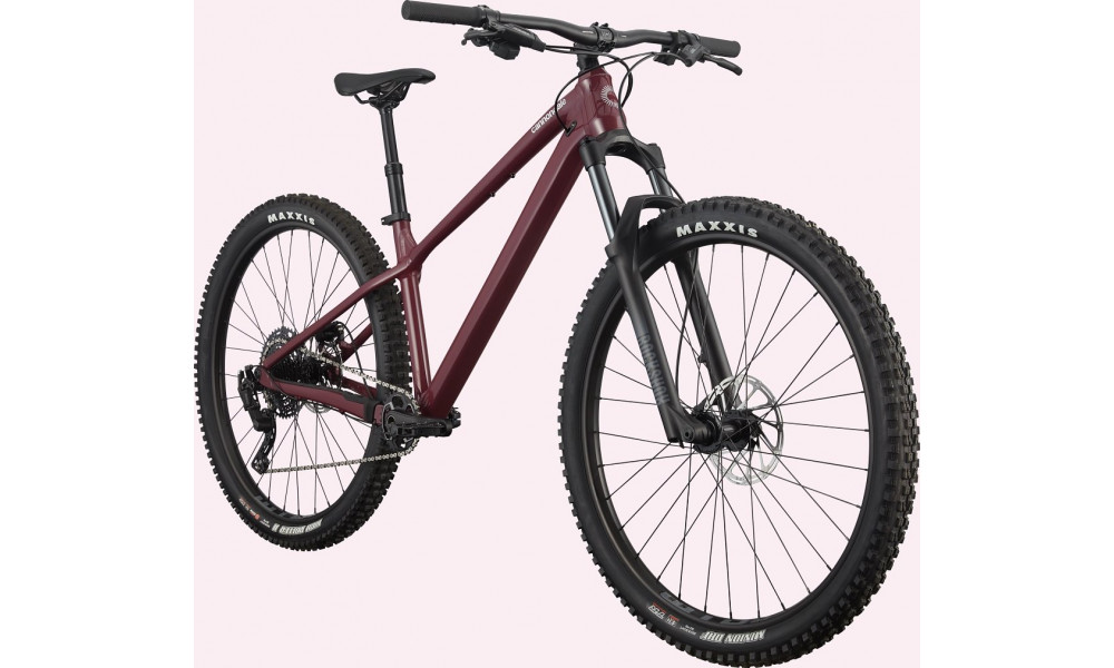 Bicycle Cannondale Habit 29" HT 2 black cherry - 6