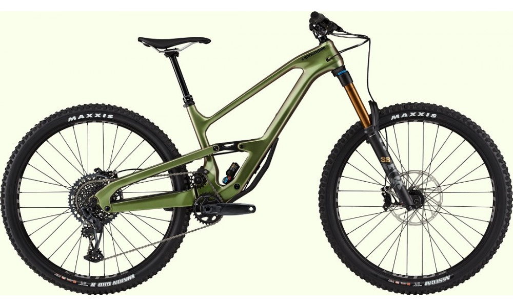 Велосипед Cannondale Jekyll 29 Carbon 1 beetle green - 1