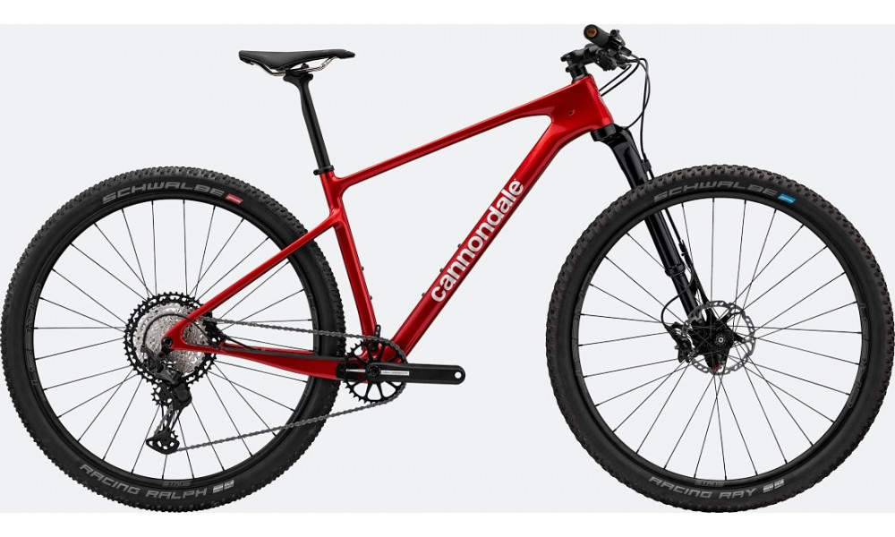 Bicycle Cannondale Scalpel 29" HT Carbon 2 candy red - 1