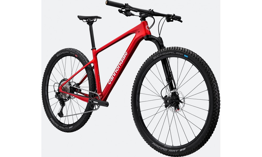 Bicycle Cannondale Scalpel 29" HT Carbon 2 candy red - 7