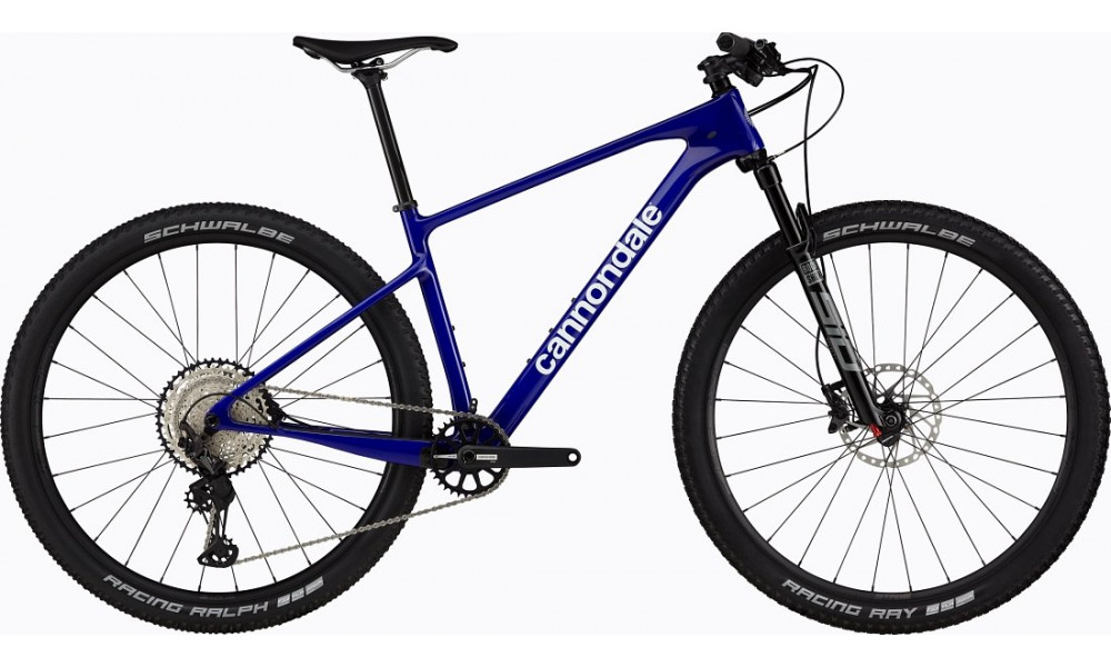 Bicycle Cannondale Scalpel 29" HT Carbon 3 acid blue - 1