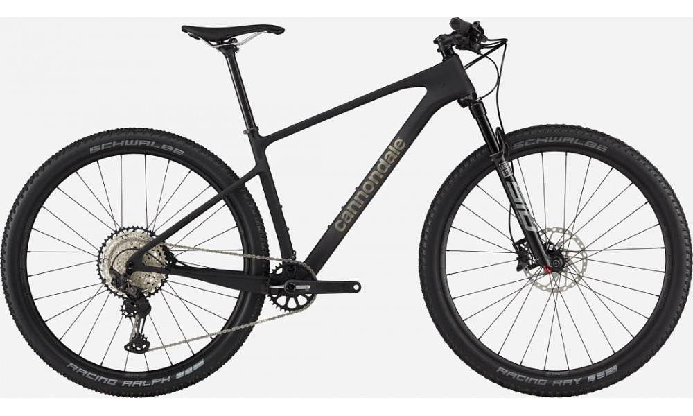 Bicycle Cannondale Scalpel 29" HT Carbon 3 black pearl - 1