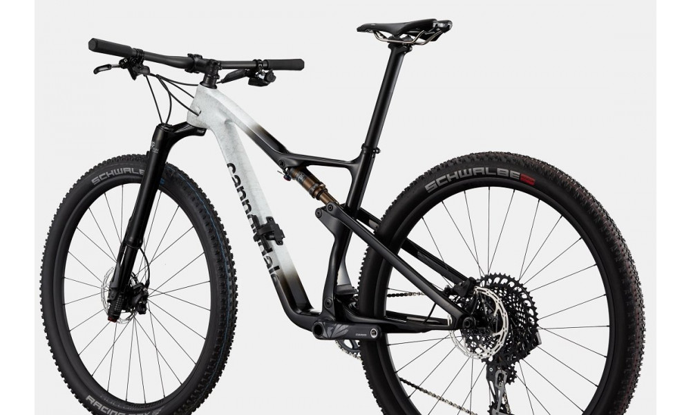 Велосипед Cannondale Scalpel 29" Hi-Mod 1 cashmere white-jet black splatter - 3