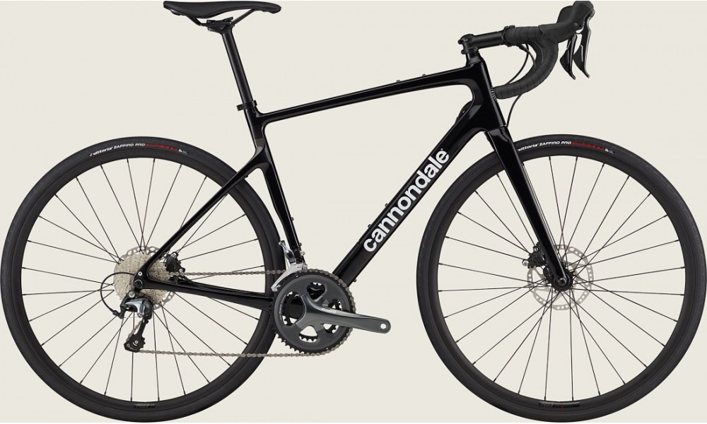 Велосипед Cannondale Synapse Carbon 4 jet black-cashmere - 1