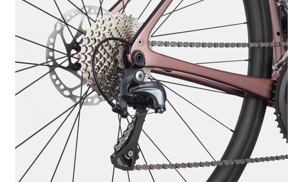 Велосипед Cannondale Synapse Carbon 4 rose gold - 2