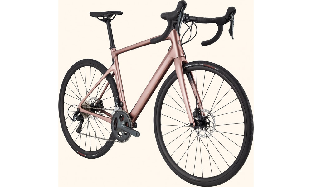 Велосипед Cannondale Synapse Carbon 4 rose gold - 5