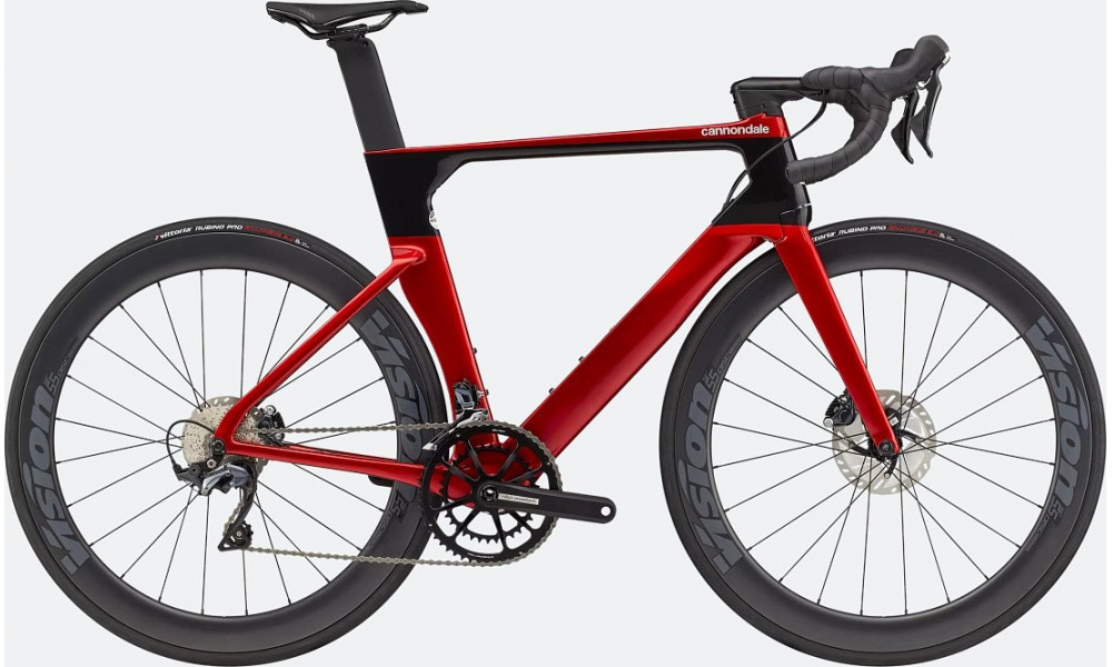 Велосипед Cannondale SystemSix Ultegra candy red - 1