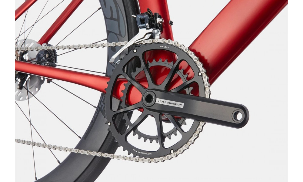 Велосипед Cannondale SystemSix Ultegra candy red - 5