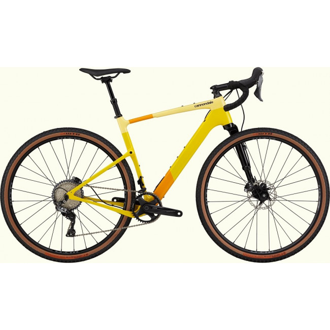 Bicycle Cannondale Topstone Carbon 2 Lefty laguna yellow-butter
