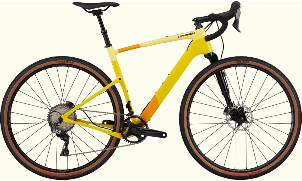 Bicycle Cannondale Topstone Carbon 2 Lefty laguna yellow-butter - 1