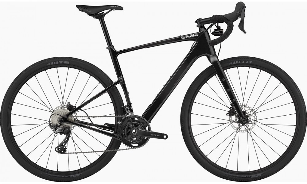 Велосипед Cannondale Topstone Carbon 3 L black tint carbon - 1