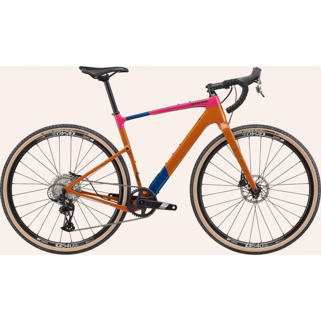 Велосипед Cannondale Topstone Carbon Apex 1 cinnamon