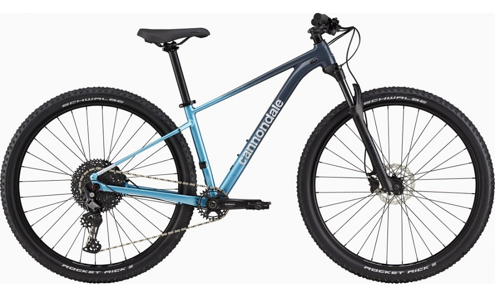 Bicycle Cannondale Trail 29" SL 3 Womens slate gray-alpine blue - 1