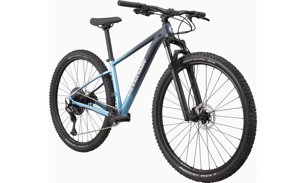 Bicycle Cannondale Trail 29" SL 3 Womens slate gray-alpine blue - 7