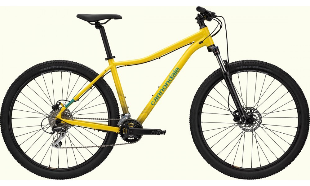 Велосипед Cannondale Trail 27.5" 6 Womens laguna yellow-butter - 1