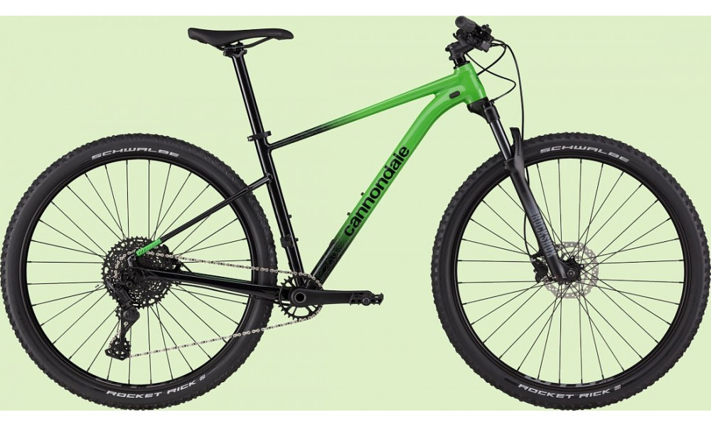 Bicycle Cannondale Trail 29" SL 3 green - 1