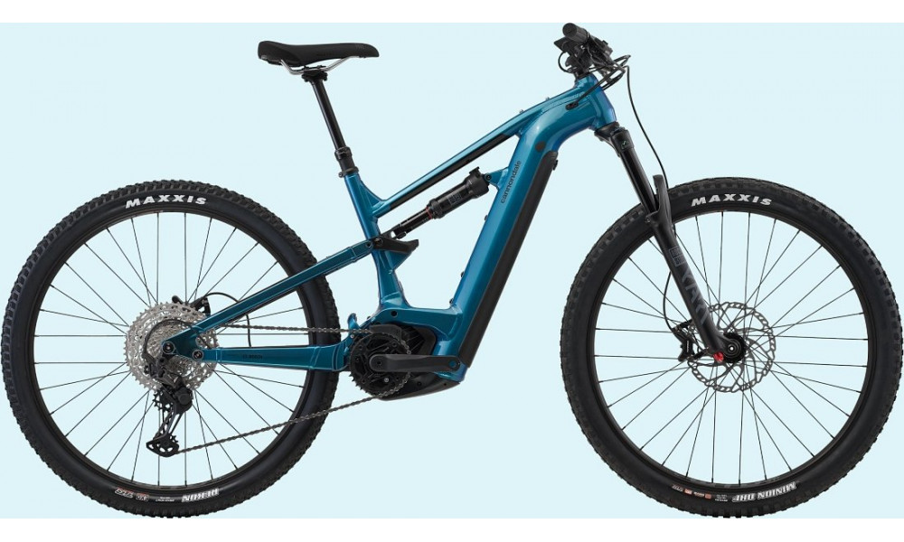 Электрический велосипед Cannondale Moterra 29" Neo 3 Bosch deep teal - 1