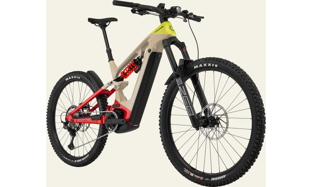 Электрический велосипед Cannondale Moterra 29" Neo Carbon LT 1 Bosch quicksand - 9