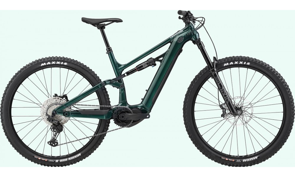 Электрический велосипед Cannondale Moterra 29" Neo S1 Shimano gunmetal green with fine silver - 1