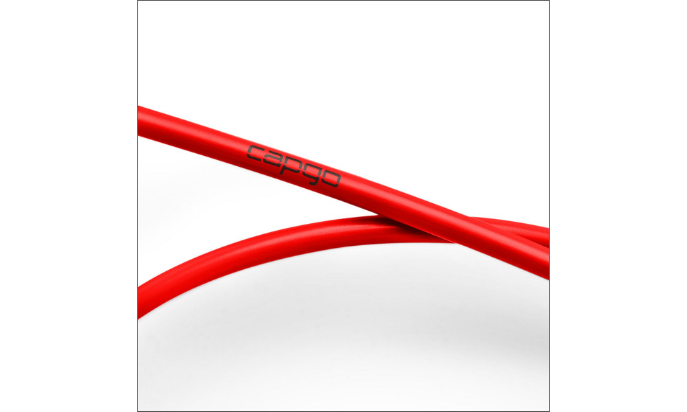 Панцирь троса переключателя Capgo BL PTFE 4mm red 3m 