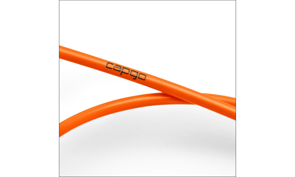 Панцирь троса переключателя Capgo BL PTFE 4mm neon orange 3m 